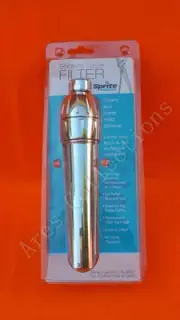 Sprite Hand Held Shower Hose Water Filter Made In USA - HHC Cartridge Included