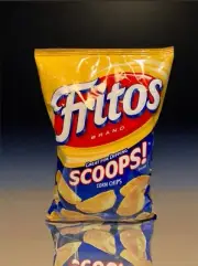 Brand New Fritos Scoops! Dipping Flavored Corn Chips Bag 9.25oz