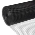 24in x 100ft 1/2inch Hardware Cloth, 21GA Spray Painted Wire Fence, Black