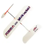 X1D of Mr. Long Model D Hand-Thrown Rubber Band Airplane