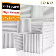 Acoustic Insulation Foam 6/12/24 PCS Soundproof Foams Panel Studio Insulation