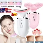 LED Microcurrent Face Neck Skin Tightening Lifting Device Facial Beauty MachinQG