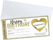 Birthday Scratch Card Travel Ticket Reveal Destination Personalised Card Boarding Pass Scratch Card Holiday Scratch Card Reveal Personalised Flight Ticket Boarding Pass Surprise Trip (Gold)