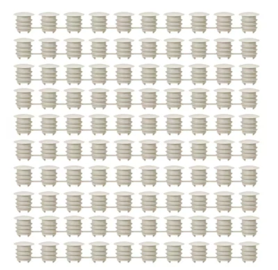 IKEA PAX KOMPLEMENT METOD VARIERA HOLE COVER CAP Grey-Beige X100 ORIGINAL - NEW