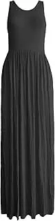 [Generic] Women's Loose Plain Maxi Dresses Casual Formal Elegant Office Travel Party Vacation Long Dresses with Pockets