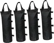 Generic 4 Pieces Sand Bags Canopy Weights Empty Heavy Duty with Handles Sandbag Weight Bags for Gazebo Umbrella Trampoline Outdoor