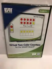 EAI Education Virtual Two-Color Counters for the SMART Board CD-ROM NEW