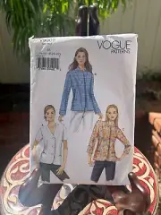 Vogue Ladies Fitted, Lined Jackets Pattern 9009 uncut Sizes 14-22
