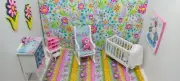 1:6 Scale Ooak Handmade Nursery/Baby Doll Room