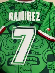 MEXICO MUNDIAL 98 RAMON RAMÍREZ L AUTHENTIC SHIRT ABA SPORT NEW WITH TAGS...