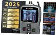 Scan Tool SC204 OBD2 Scanner, Check Engine Light Code SC204 Code Reader-Grey