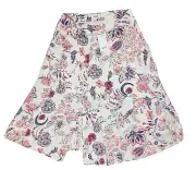 Seed Heritage NWT Women's Floral Printed Midi Skirt Size 12 White RRP $129.95