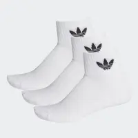 在飛比找momo購物網優惠-【adidas 愛迪達】襪子 踝襪 運動襪 3雙組 MID 