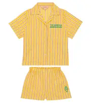 [The Animals Observatory] The Animals Observatory Magpie striped cotton pajamas Y 8 multicoloured