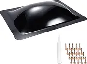 GOMADEIT RV Skylight Replacement | 18" x 26" Camper Skylight | RV Shower Skylight Replacement | Fit Standard 14" x 22" Openings | Black