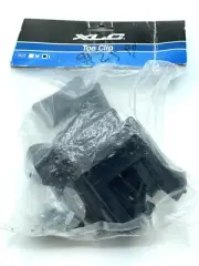 Wellgo MT-11 Mountain Bike Toe Cages Clips / Straps Large Plastic Black NOS