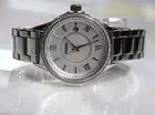 Brand New FOSSIL BQ1105 Silver Stainless Steel Glitz Bezel WOMEN or MEN WATCH