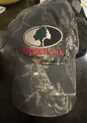 Mossy Oak Stretch-Fit Canvas Cap - One Size Fits All