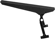 GANAZONO Bicycle Widen Universal Bike Mud Guard Adjustable Bicycle Mud Guard Foldable Mountain Road Bicycle Mud Guard Coverage Mountain Bike Rear Mud Guard Tire Light Nylon Black