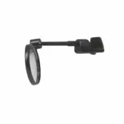 Third 3rd Eye Bicycle Helmet or Visor Cycling Mirror Clamp Mount Black 12g