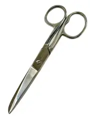 Crafts and Fabrics Cutting Scissors 6" Leather, Nylon, Cotton All-Purpose Shears