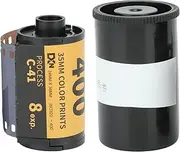 ISO 320‑400 Color Negative Film, Professional 35mm Wide Exposure Camera Color Film Roll, HD Fine Grain Color Print Film with Storage Case for 135 Camera (8 Sheet)