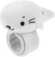 COLLBATH Animal Theme Plush Slap Band Sea Lion Wrist Bracelet for Adults Soft Cartoon Ring Decor for Halloween Birthday Prizes Party Supplies