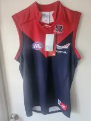 Melbourne Demons FC AFL Men's New Balance Home Guernsey Size Small