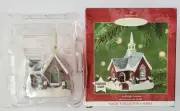 2001 HALLMARK BRICK CHURCH CANDLELIGHT SERVICES KEEPSAKE ORNAMENT NIB