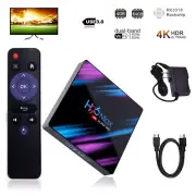 H96 Max Android 9.0/Android 11 Smart TV Box Quad Core 4K HD WiFi Media Player US