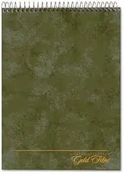 Gold Fibre Wirebound Legal Pad, Letter, 70 Sheets [Set of 2]
