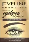 Eveline Cosmetics Waterproof Eyebrow Pomade - No. 02 Soft Brown