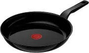 Tefal, Renew Black Induction Ceramic Frypan, 28cm, C4320623, Fixed Handle Aluminium, Inoceram Technology Non-Stick Ceramic Coating, Thermo Signal Technology, Eco Designed, Suitable for All Cooktops