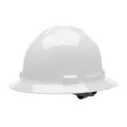 Cordova H36R1 Duo Full-Brim Style Helmet, 6-Point Ratchet Suspension, White