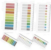 NAMOARLY Compact Sticky Flags Multi Function Page Markers with Colors Removable Adhesives for Home School and Office Use for Tagging and Highlighting