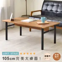 在飛比找momo購物網優惠-【HOPMA】日式大桌面圓腳和室桌 台灣製造 茶几桌 沙發桌