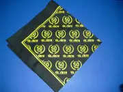 Vic Firth 50th anniversary commemorative bandana, 20" square approx. New
