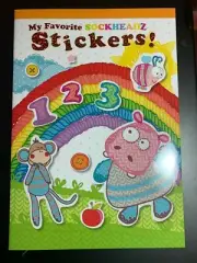 MY FAVORITE SOCKHEADZ STICKERS! STRIPE MONKEY AND MORE! NEW FUN ACTIVITIES!