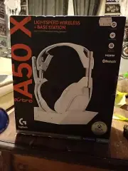 Astro A50 X Lightspeed Wireless Gaming Headset + Base Station - White