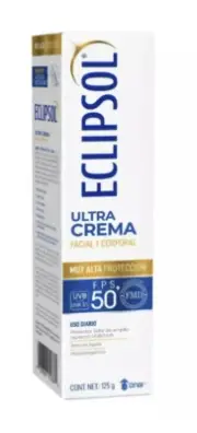 ECLIPSOL FPS 50 UVA/UVB Broad Spectrum Sunblock Face & Body Water Resistant