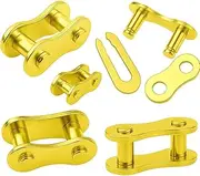 Single Speed Bike Chain | Link Connector Master Link for Bicycle Chain | Bike Chains | Quick Link | Chain Connector | MTB Master Link 1/2X1/8 Suitable with All Single Speed Bike Silver | 5 Unit Set.