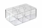 Rosti Mepal Rectangular Tea Box, 20 x 20 x 30 cm