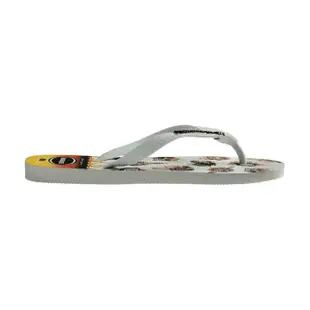 【havaianas 哈瓦仕】拖鞋 男鞋 女鞋 夾腳拖 圖騰 骷髏頭 黑豹 Top Tribo 白 4144505-0198U(哈瓦士)