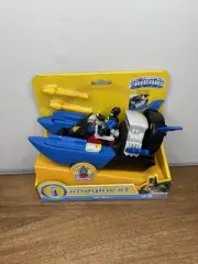 FISHER-PRICE IMAGINEXT BATMAN BAT BOAT - DC COMICS SUPER FRIENDS