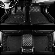 Custom Car Floor Mats Car Floor Mats for for&d for Territory 2019 2020 2021 2022 Custom Auto Foot Pads Carpets Cover Interior Parts Car Mats(Black-01)
