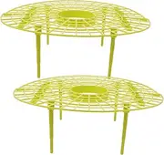 Abaodam 1set Strawberry Support Frame Durable Plant Climbing Racks for Balcony Gardening Maintain Upright Growth and Prevent Sprawling Design 2pcs