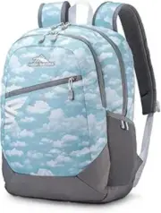 High Sierra Outburst 2.0 Backpack w/Padded Laptop/Tablet Sleeve, Clouds (Used)