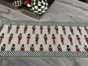 Nutcracker Brigade Handmade Quilted Christmas Table Runner-Mackenzie Child Gift