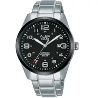 在飛比找PChome24h購物優惠-ALBA雅柏經典太陽能時尚手錶 AS32-X018D AX3