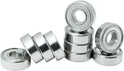 KGKMTHPHZG 696ZZ Bearing ABEC-5 10PCS 6x15x5 MM Miniature 696Z Ball Bearings 619/6 ZZ EMQ Z3 V3